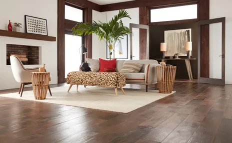 hardwood flooring room scene